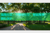 海角社区：个性化社交、智能推荐、隐私保护