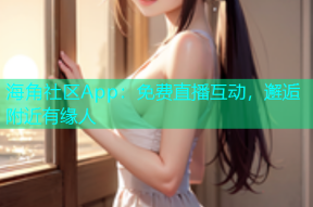 海角社区App：免费直播互动，邂逅附近有缘人