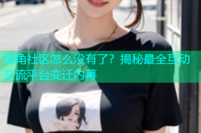 海角社区怎么没有了？揭秘最全互动交流平台变迁内幕