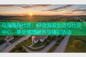 乌海海角社区：打造海滨生活与社交中心，享受便捷服务与精彩活动