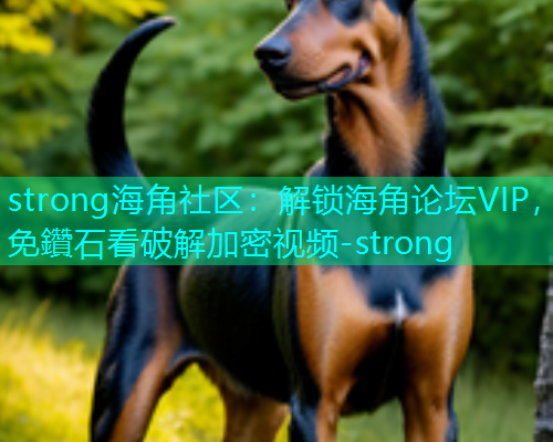 strong海角社区：解锁海角论坛VIP，免鑽石看破解加密视频-strong  第1张