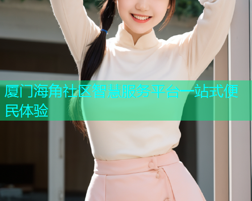 厦门海角社区智慧服务平台一站式便民体验  第1张