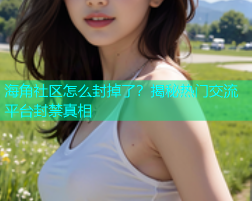 海角社区怎么封掉了？揭秘热门交流平台封禁真相  第1张